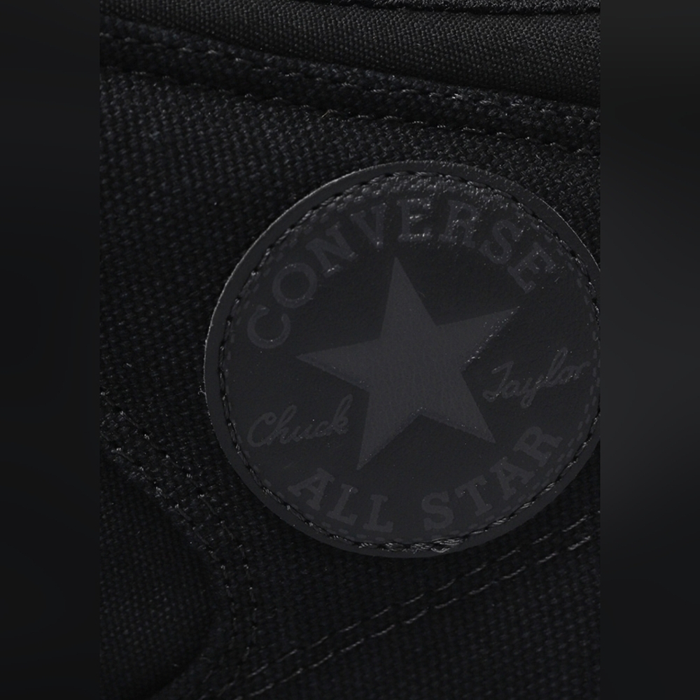 Converse Chuck Taylor High Street Hi 'Triple Black' Sneakers Size M8 W10 N/Box - Picture 7 of 12